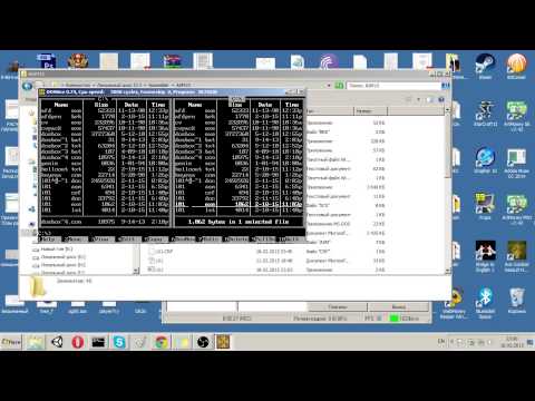 Видео: ЛР по ассемблеру 1. Часть 1.DosBox, NC, компиляция, запуск afd