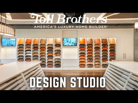 Видео: Студия дизайна Toll Brothers в Лас-Вегасе, Невада. Материалы