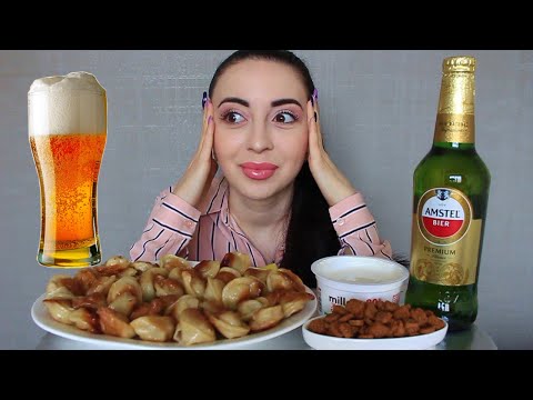 Видео: СИТУАЦИЯ С БРАТОМ/ Пиво 🍺 Жаренные Пельмени / Мукбанк/ Ayka Emilly 🌸
