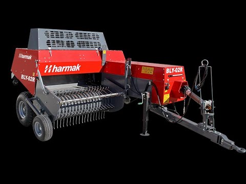 Видео: Пресс подборщик тюковый HARMAK BLY-02-R +79383462368 - FJB GROUP LLC
