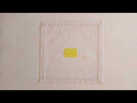 Видео: Підрублювання виробу мережкою. Частина 4.