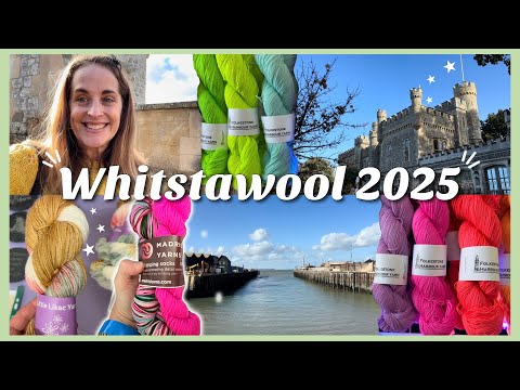 Видео: Видеоблог Whitstawool 2025 | Новая выставка пряжи в замке! 🧶♡🪡