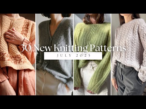 Видео: 30 великолепных новых узоров для вязания, которые вам понравятся! 🧶