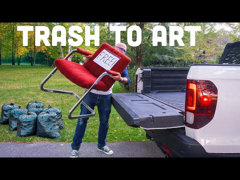 Видео: Превращаем мусор в современную изысканную мебель