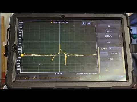 Видео: Лопастной зонд Hanktek COP с HS512 на Hscooe и AESWave UScope рядом