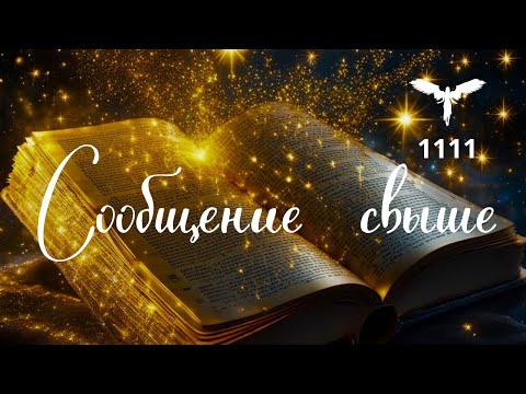 Видео: СООБЩЕНИЕ СВЫШЕ ✉️✨💫🌠 #1111 #таро #777 #послание