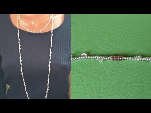 Видео: дополнение к видео цепочка "в точку" из бисера