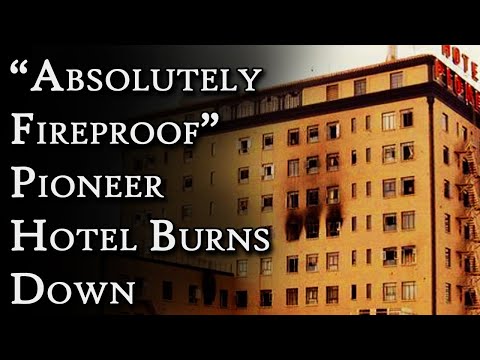 Видео: «Абсолютно огнестойкое» здание загорелось: отель «Пионер» | Увлекательный ужас