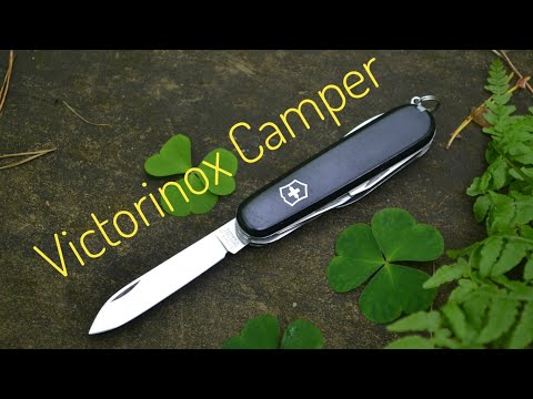 Видео: Тест ножа Victorinox Camper