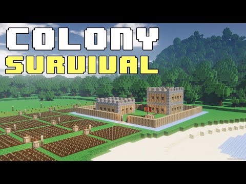 Видео: Прохождение COLONY SURVIVAL - ПЕРВЫЕ РАБЫ!