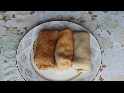 Видео: Постные блины без яиц на  газированной воде