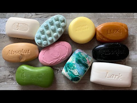 Видео: ASMR Soap cutting | Soap Carving|Резка мыла  | ASMR