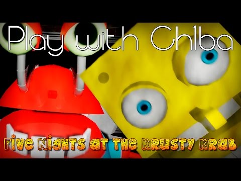 Видео: Play with Ch1ba - Мини Хоррор - Five Nights at the Krusty Krab - Они пришли за моим крабсбургером!