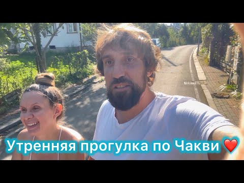 Видео: Чакви, прогулка, утро, Грузия!