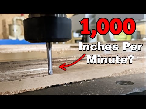 Видео: Доказательство того, что вы слишком медленно вращаете фрезы на станке с ЧПУ