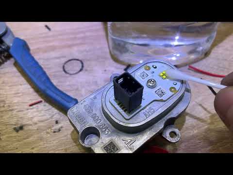 Видео: VW Tiguan ремонт внутреннего световода без разбора фары