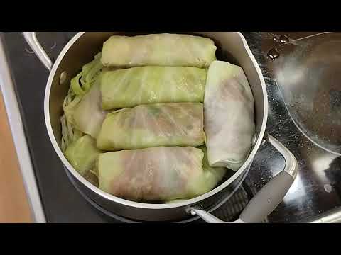 Видео: Хорватская кухня - фаршированная капустная сарма. Очень, очень вкусно