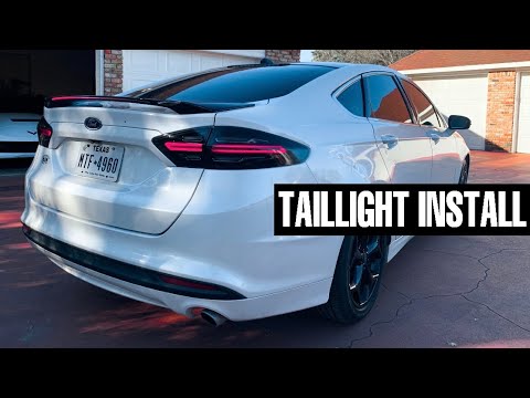 Видео: Устанавливаю САМЫЕ КРУТЫЕ ЗАДНИЕ ФОНАРИ на мой Ford Fusion!