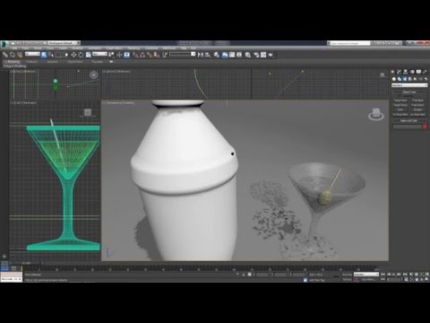 Видео: 3D Max. Упражнение №35. Mental Ray. Создание преломлений.