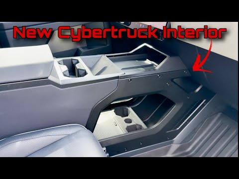 Видео: Новая динамическая центральная консоль Cybertruck