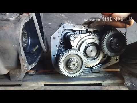 Видео: Розборка делителя на коробке Eaton