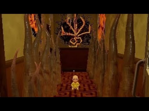 Видео: За мной охотиться маленький младенец по длинным коридорам. The baby in yellow#2