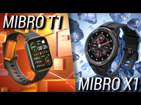 Видео: ⌚Обзор Mibro T1 и сравнение с Mibro Watch X1 / Лучшие смарт часы за 3000 рублей + КОНКУРС