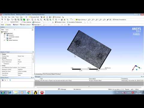 Видео: Solar air heater, CFD-modeling ANSYS / Солнечный подогреватель воздуха в ANSYS Fluent