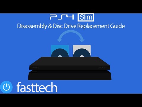 Видео: Разборка PS4 Slim и ремонт дисковода