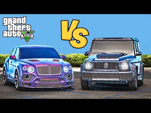 Видео: ЭКСПЕРИМЕНТЫ В ГТА 5 ОНЛАЙН ! BENTLEY BENTAYGA 18 ПРОТИВ MERCEDES BENZ G63 BRABUS !
