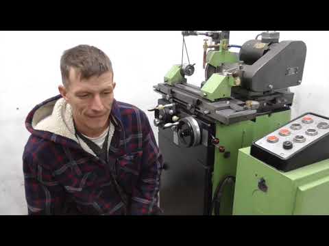 Видео: Около круглой шлифовки. 3а10п. Колхозинг.