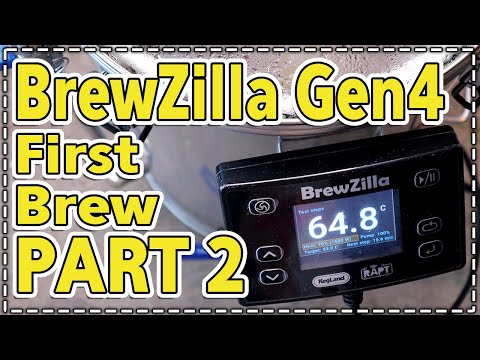 Видео: BrewZilla Gen4: первое заваривание — ЧАСТЬ 2 — Кипячение, охлаждение и очистка — Поколение 4