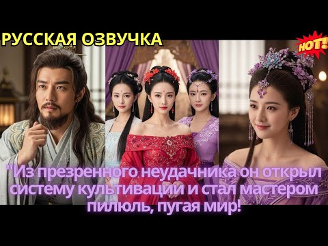 Видео: "Из презренного неудачника он открыл систему культивации и стал мастером пилюль, пугая мир!