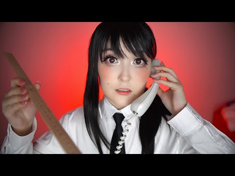 Видео: АСМР Осмотр в Бюро 🩺 ASMR Chainsaw Man ⛓ Kobeni RP (SUB)