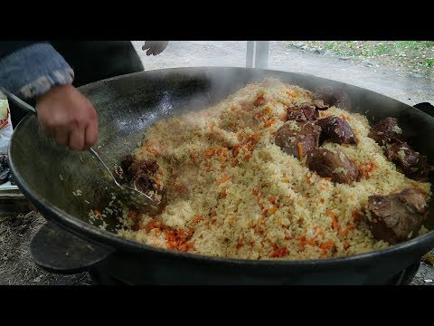 Видео: Как готовят Ферганский плов. Легкий рецепт! Сильное блюдо! | How to cook Ferghana pilaf