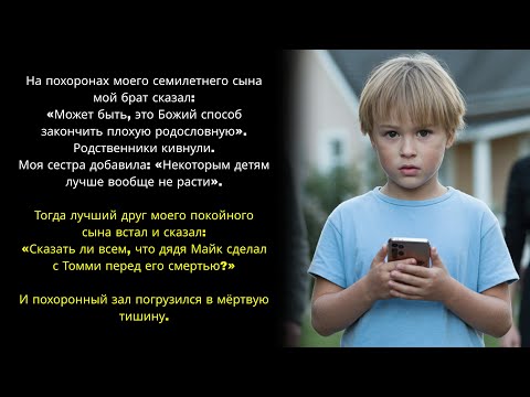 Видео: На похоронах моего семилетнего сына мой брат сказал:«Может быть, это Божий способ закончить...