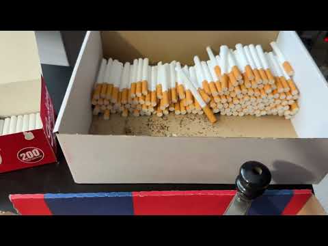 Видео: Табак забивка гильз