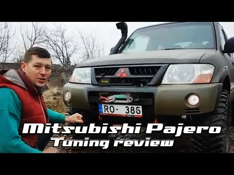 Видео: Mitsubishi Pajero Off-road tuning review / Офф—роуд тюнинг