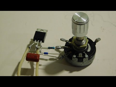Видео: Регулятор мощности (димер)  Power regulator (dimer)