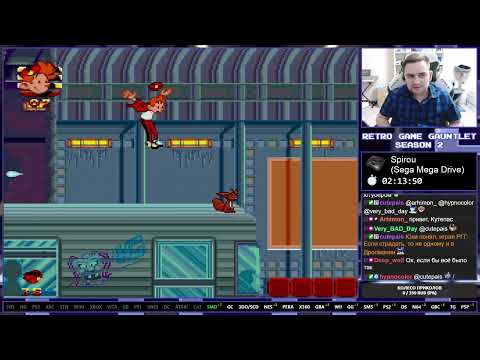 Видео: Spirou Sega Genesis Longplay Прохождение