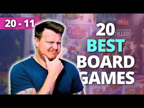 Видео: 20 лучших настольных игр (20–11) | Обратный отсчёт 50 лучших настольных игр