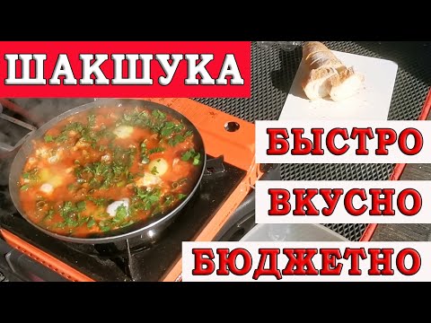 Видео: ШАКШУКА на сковороде | Быстро, недорого и очень вкусно | рецепт классический пошагово