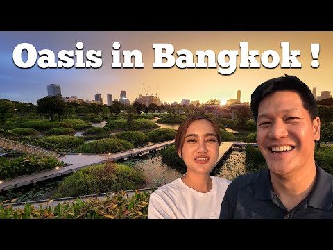 Видео: Прогулочная тропа Bangkok Walk соединяет разные районы: парк Бенджакитти и парк Лумфини.
