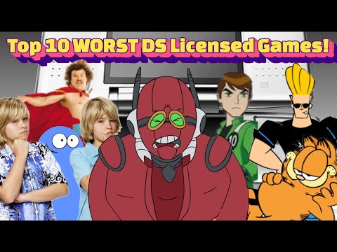 Видео: 10 ХУДШИХ игр по лицензии DS!