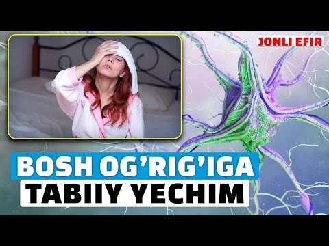Видео: Бош оғриғини уй шароитида енгиллатишнинг 5 йўли