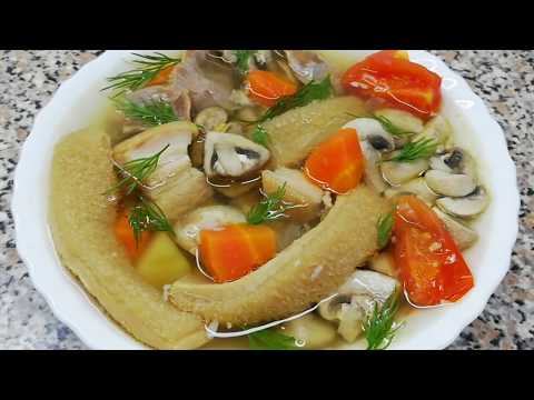 Видео: Говяжий рубец (флячки). Дёшево но сердито.