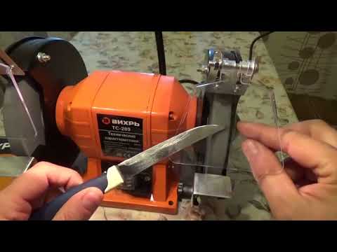 Видео: Точильный станок Вихрь ТС 200