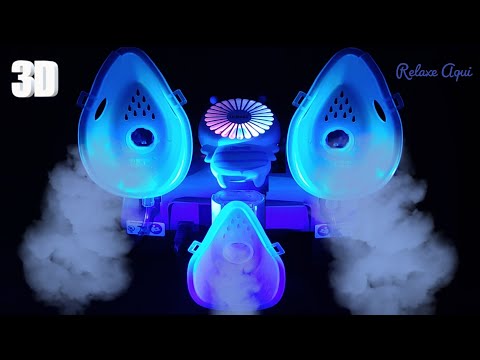 Видео: ASMR: тройной 3D-аэрозоль и специальный вентилятор. Лучший белый шум для сна и отдыха 💤