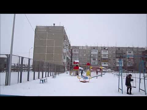 Видео: Заснеженный г Абай   Ул Промышленная!!!