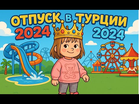 Видео: Приключения Sweet Alla в Турции: горки, бассейны, аттакционы и веселье! 🎢🏊‍♀️🎉